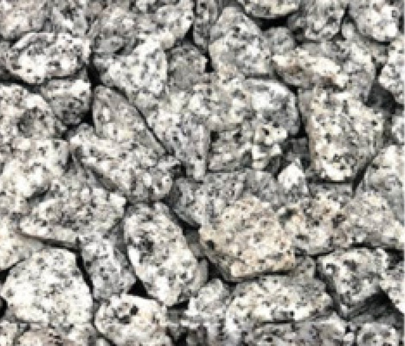 Dekoratiivkillustik dalmaatsia graniit 16/22 või 30/60 1000kg bigbag