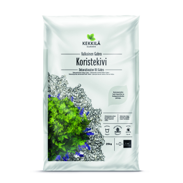 Dekoratiivkivi Valge gabro 25kg (42tk)