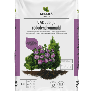 Okaspuu- ja rododendronimuld 40L (54tk)