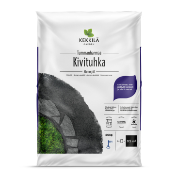 Kivituhk, tumehall (20kg) 56tk