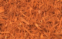 Värviline multš oranž - 1 alus (40 kotti/2 m³)