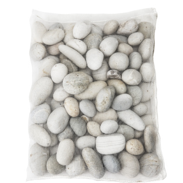 Dekoratiivkivi hele kvarts 30-60 mm 10kg (60tk)